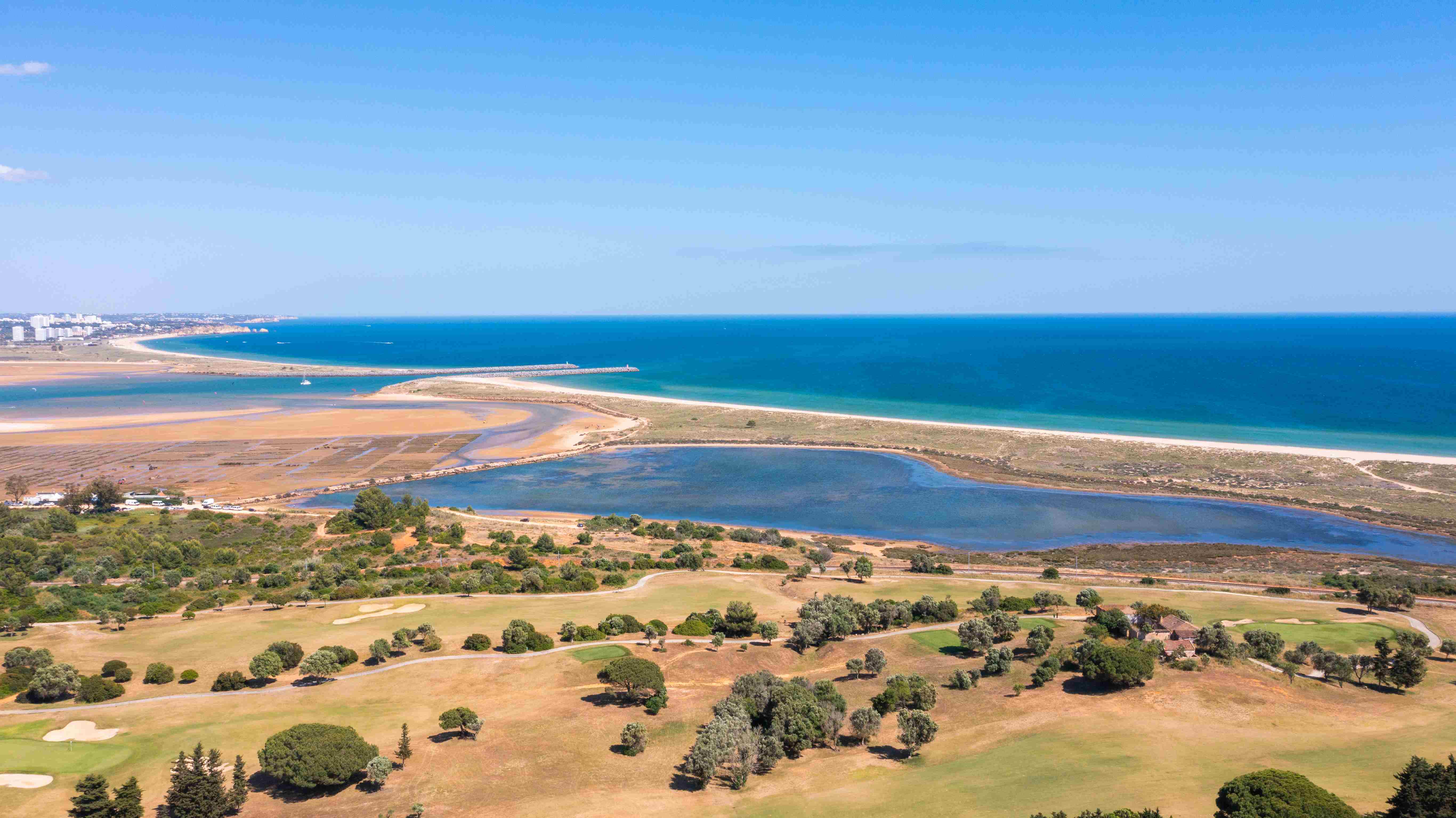 lagos view with clouds